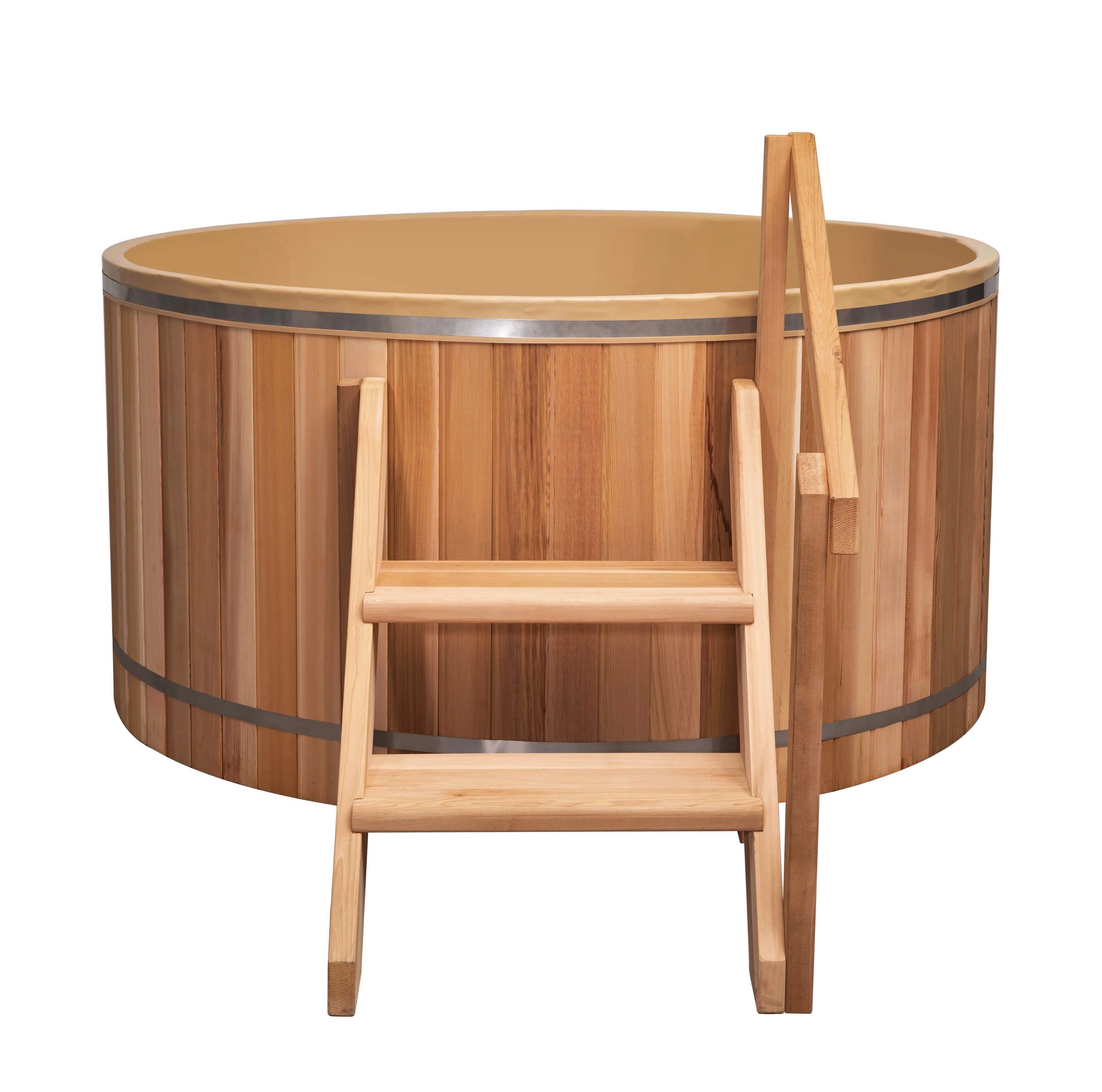 Classic Cedar Hot Tub - Electric Heater 5'W X 4'H (4 Person Deep) - Image 3