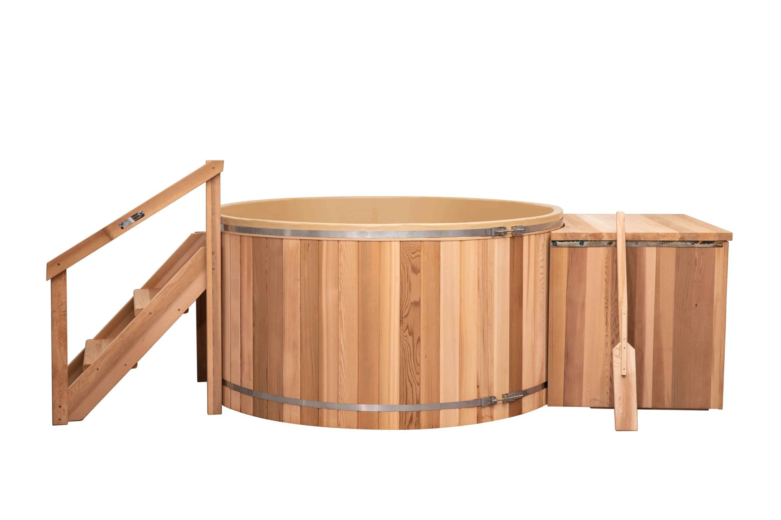 Classic Cedar Hot Tub - Electric Heater 5'W X 4'H (4 Person Deep) - Image 4
