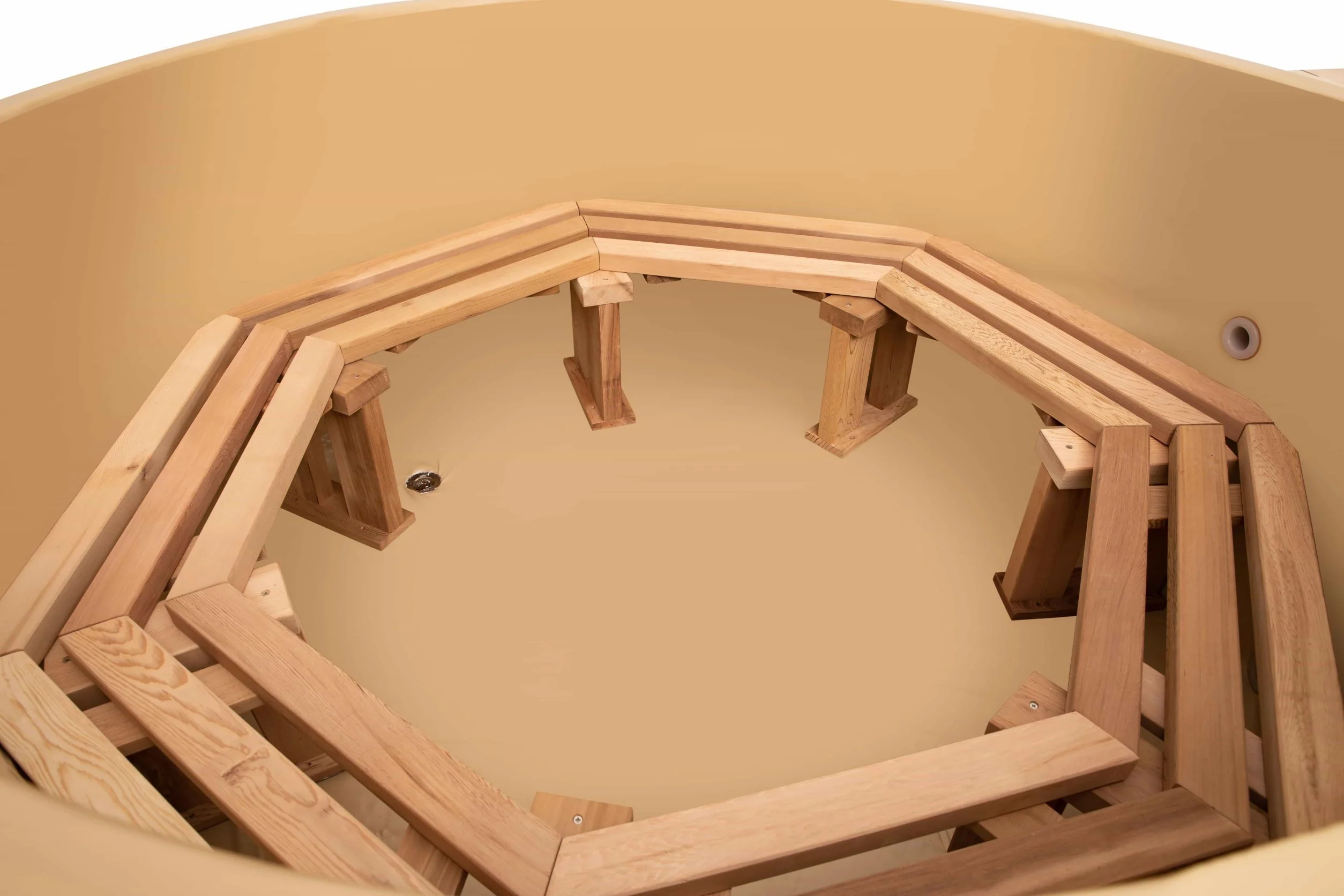 Classic Cedar Hot Tub - Electric Heater 5'W X 4'H (4 Person Deep) - Image 7