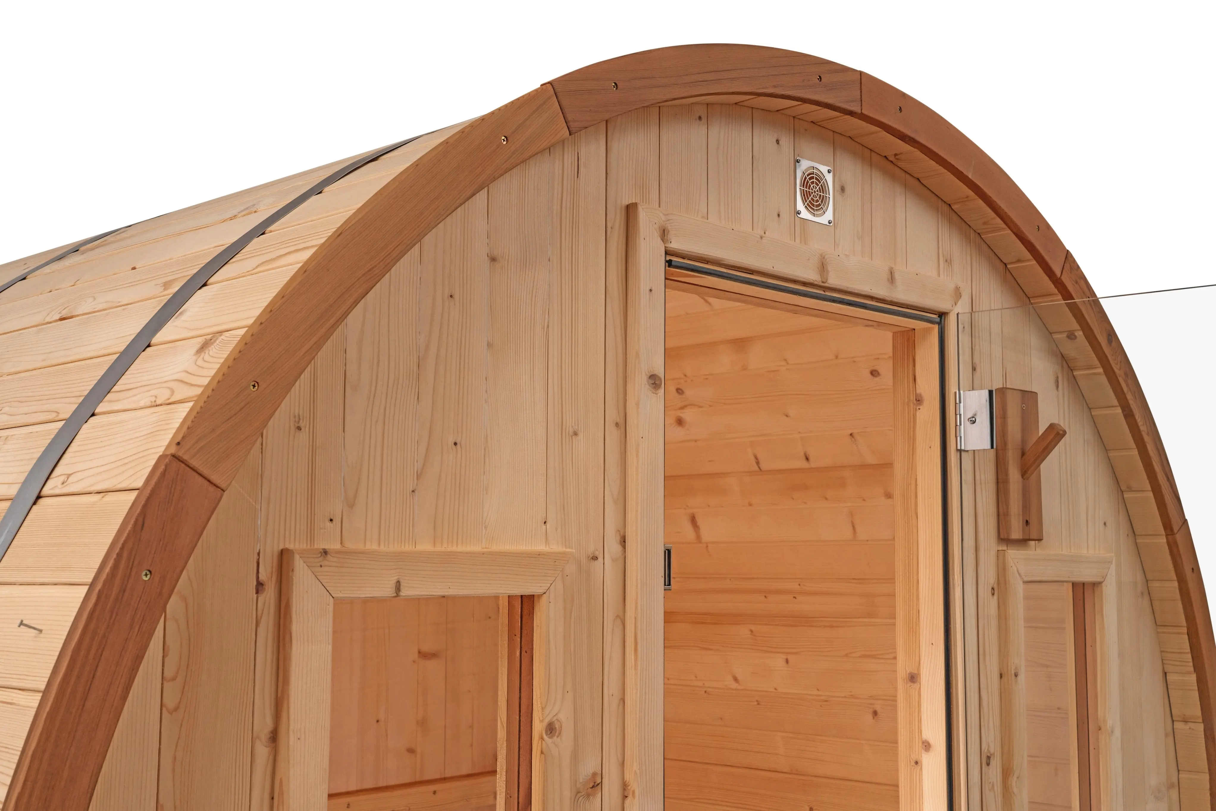 6 FT Classic Thermowood Barrel Sauna - 4-6 Person - Image 21
