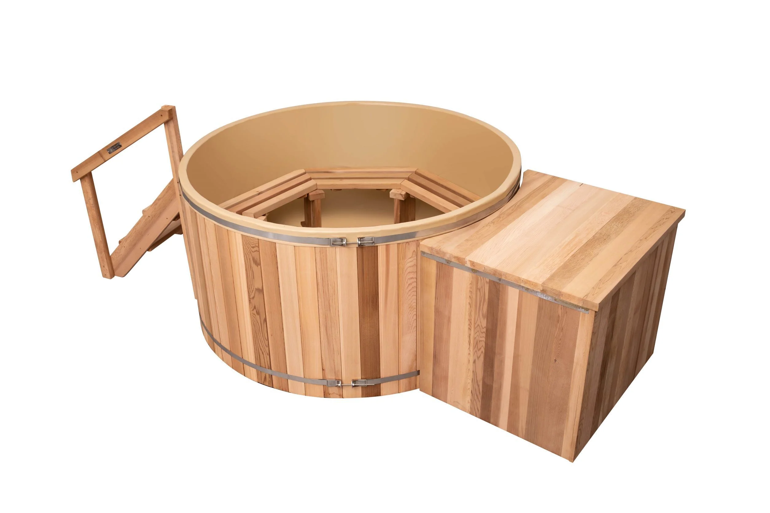Classic Cedar Hot Tub - Electric Heater 6'W X 4'H (6 Person Deep) - Image 5