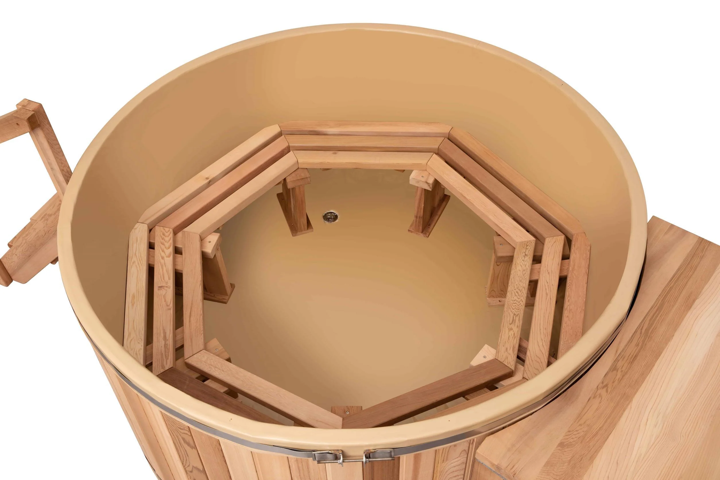 Classic Cedar Hot Tub - Electric Heater 6'W X 4'H (6 Person Deep) - Image 6