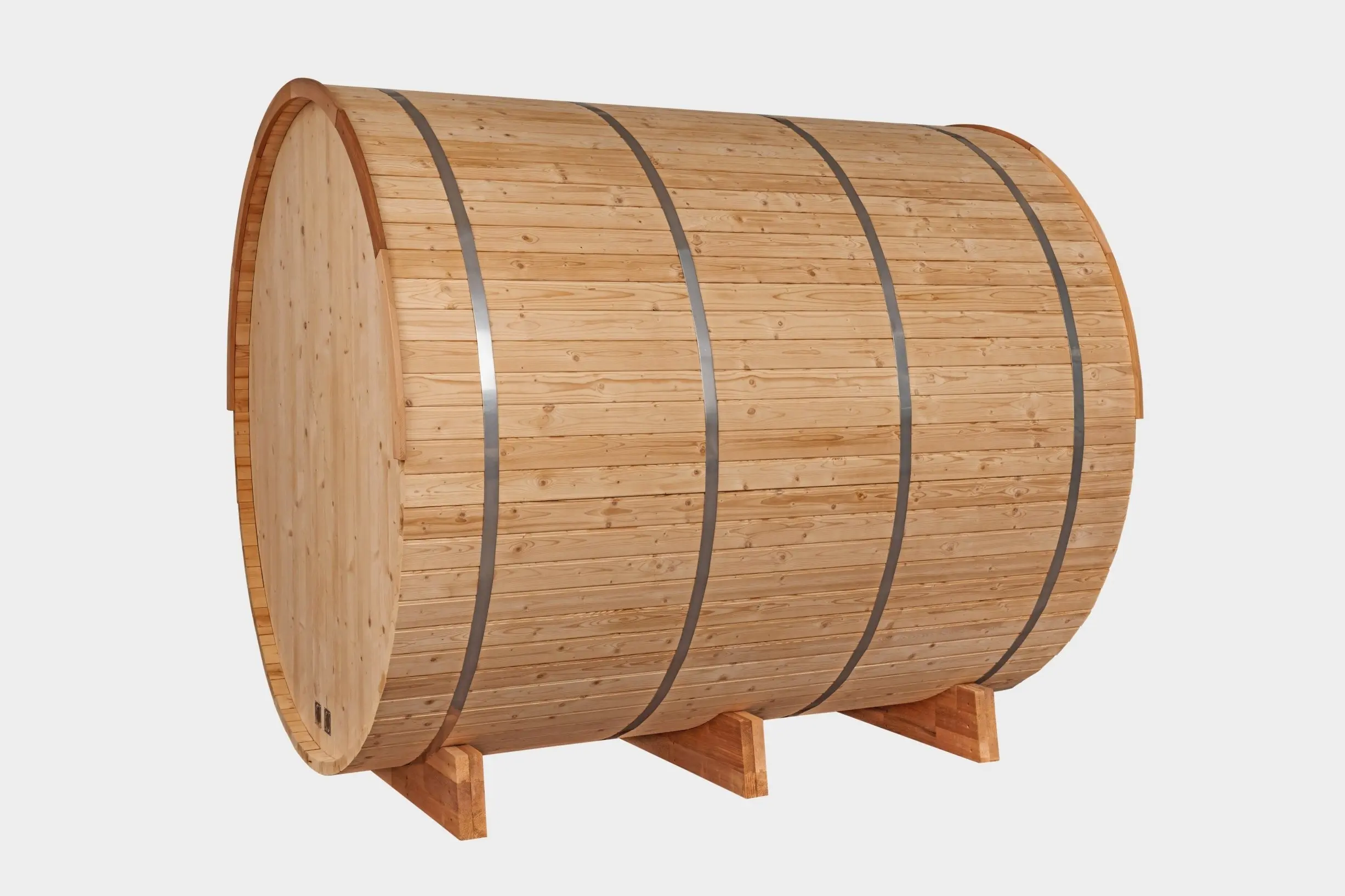 8 FT Classic Thermowood Barrel Sauna - 6-8 Person - Image 23